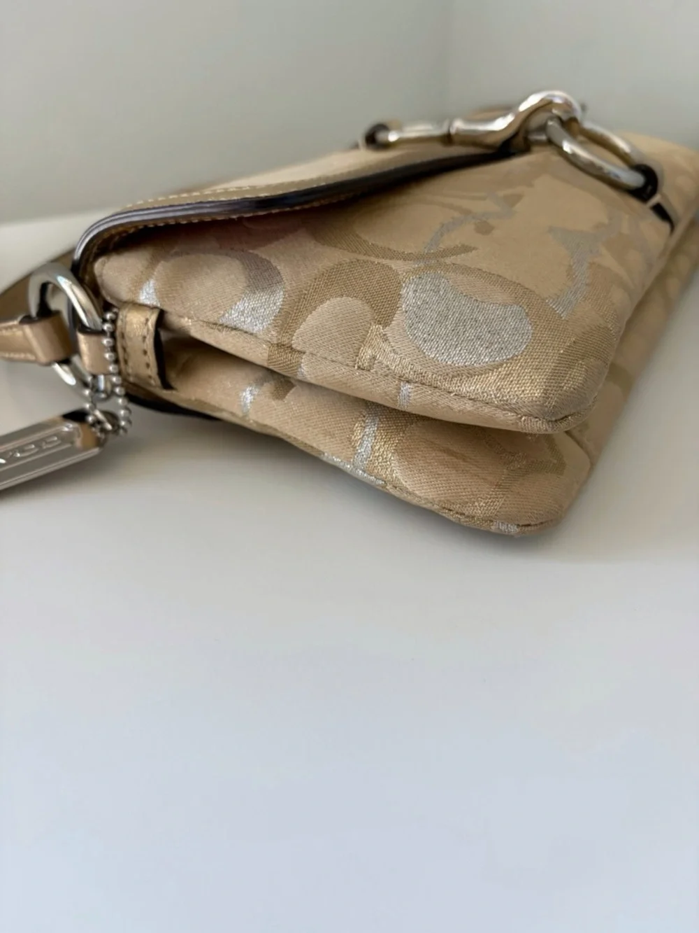 Coach Vintage Y2K Signature Small Shoulder Bag